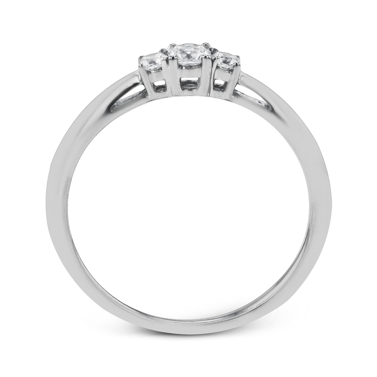 Engagement Ring in 14k Gold with Diamonds