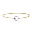 Load image into Gallery viewer, ZB305 Bangle in 14k Gold with Diamonds