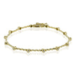 Load image into Gallery viewer, Bracelet in 14k Gold with Diamonds