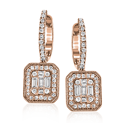 ZE704 WHITE 14K X WHITE ROSE