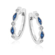 Load image into Gallery viewer, ZE720 Color Earring in 14k Gold with Diamonds