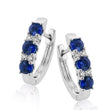 Load image into Gallery viewer, Color Hoop Earrings in 14k Gold with Diamonds