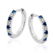 Load image into Gallery viewer, ZE877 Color Earring in 14k Gold with Diamonds