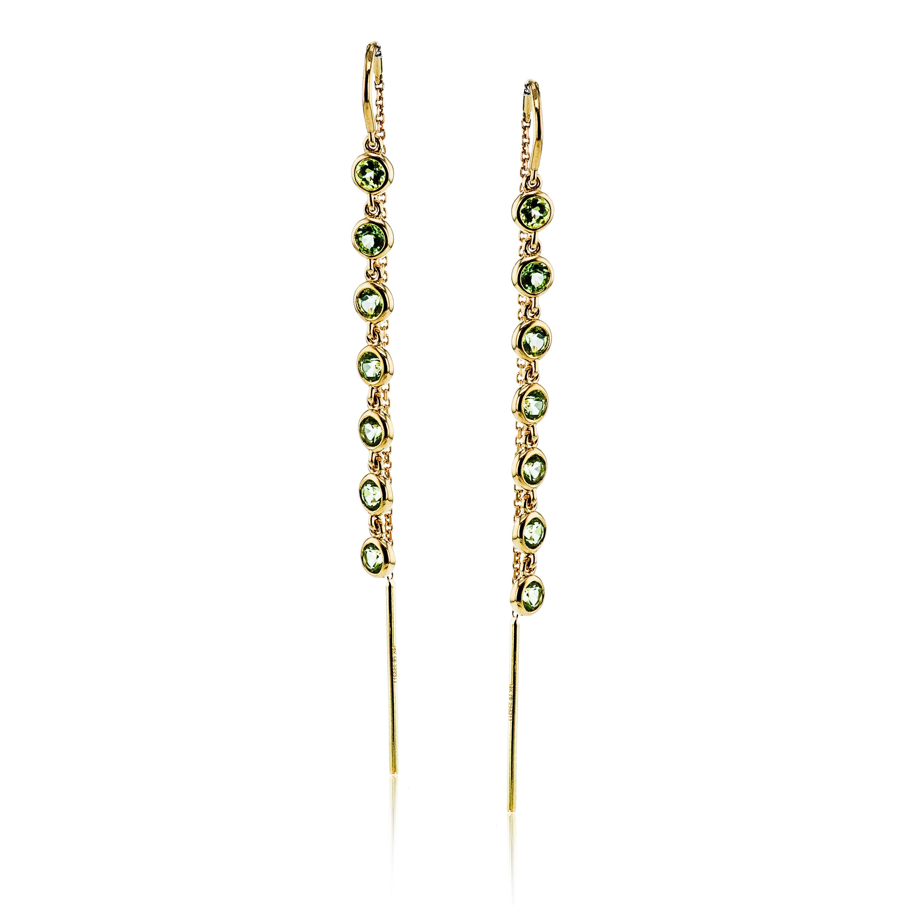 Color Earrings in 14k Gold