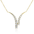 Load image into Gallery viewer, Pendant in 14k Gold with Diamonds