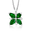 Load image into Gallery viewer, ZP1006 Color Pendant in 14k Gold with Diamonds