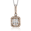Load image into Gallery viewer, ZP1051 WHITE 14K X ROSE