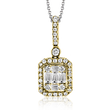 Load image into Gallery viewer, ZP1051 WHITE 14K X YELLOW
