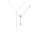 Load image into Gallery viewer, Lariat Pendant in 14k Gold with Diamonds