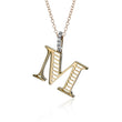 Load image into Gallery viewer, ZP1700 Pendant in 18k Gold with Diamonds