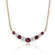 Load image into Gallery viewer, Sapphires Color Pendant in 14k Gold with Diamonds
