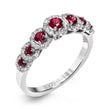 Load image into Gallery viewer, Color Ring in 14k Gold with Diamonds