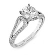 Load image into Gallery viewer, Engagement Ring in 14k Gold with Diamonds