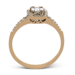 Load image into Gallery viewer, ZR1230 WHITE 14K SEMI ROSE 2