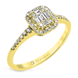 Load image into Gallery viewer, ZR1230 WHITE 14K SEMI YELLOW