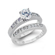 Load image into Gallery viewer, Wedding Set in 14k Gold with Diamonds