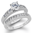 Load image into Gallery viewer, ZR135 WHITE 14K SET