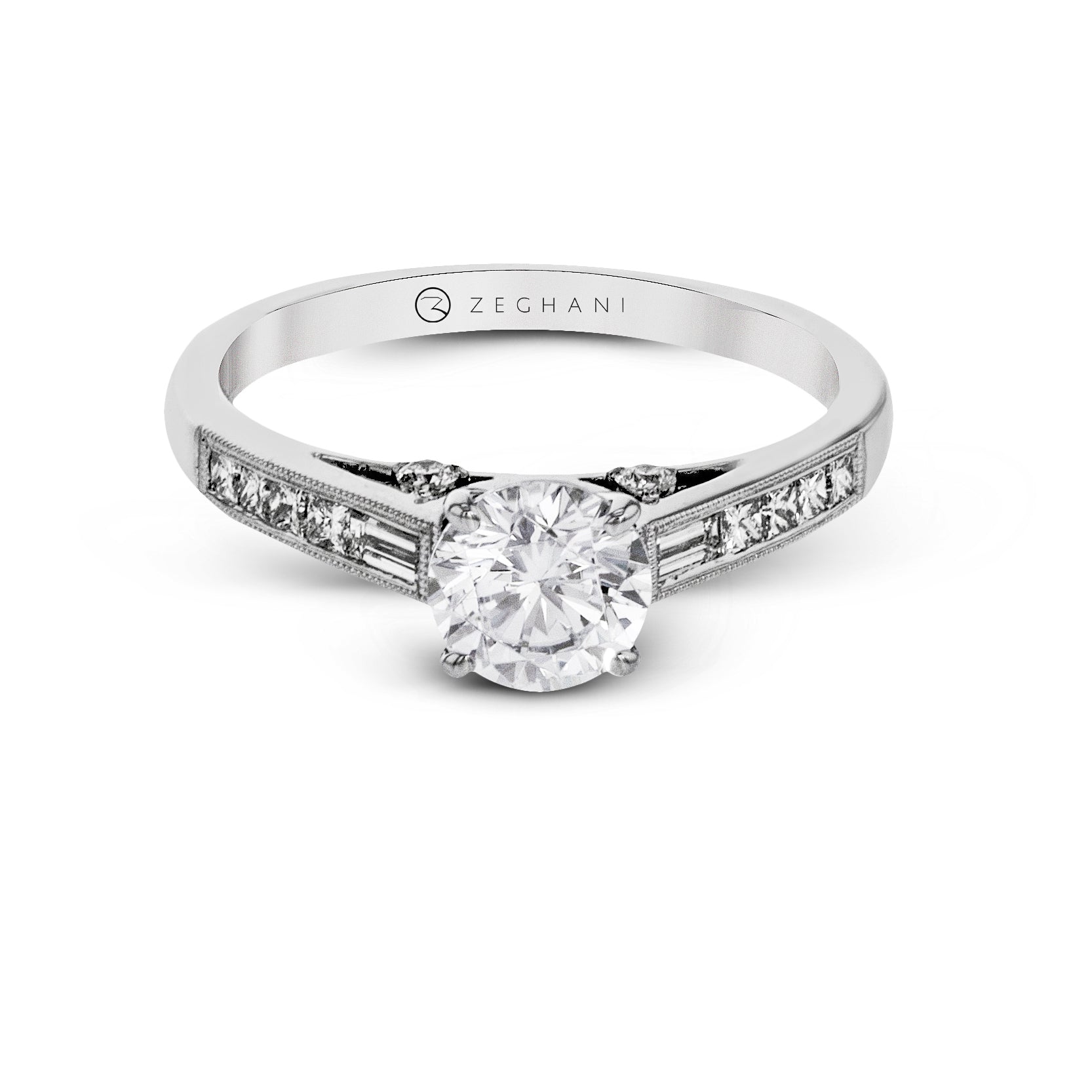 Wedding Set in 14k Gold with Diamonds