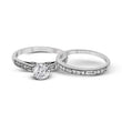 Load image into Gallery viewer, ZR1364 Wedding Set in 14k Gold with Diamonds