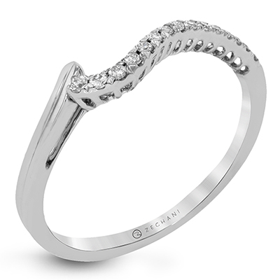 ZR1462 WHITE 14K BAND