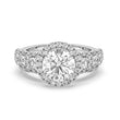 Load image into Gallery viewer, ZR1494 Engagement Ring in 14k Gold with Diamonds