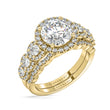 Load image into Gallery viewer, ZR1494 Engagement Ring in 14k Gold with Diamonds