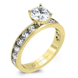Load image into Gallery viewer, ZR16-A WHITE 14K SEMI YELLOW