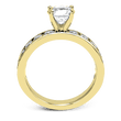 Load image into Gallery viewer, ZR16-A WHITE 14K SEMI YELLOW 2