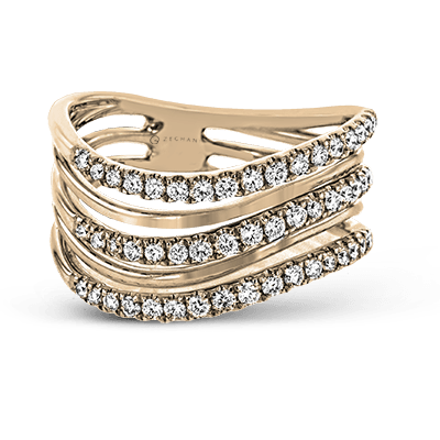 ZR1611 WHITE 14K X ROSE 1