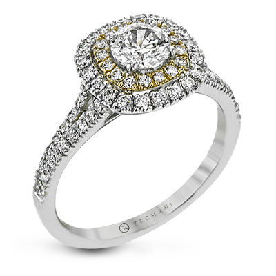 ZR1613 WHITE 14K SEMI 2T