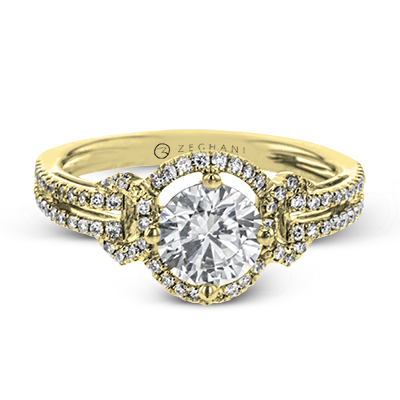 ZR1708 WHITE 14K SEMI YELLOW 1