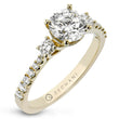 Load image into Gallery viewer, Engagement Ring in 14k Gold with Diamonds