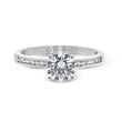 Load image into Gallery viewer, ZR20CHER Wedding Set in 14k Gold with Diamonds