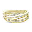 Load image into Gallery viewer, Fashion Ring in 14k Gold with Diamonds