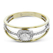 Load image into Gallery viewer, Fashion Ring in 14k Gold with Diamonds