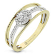 Load image into Gallery viewer, Fashion Ring in 14k Gold with Diamonds