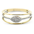 Load image into Gallery viewer, ZR2222 Right Hand Ring in 14k Gold with Diamonds
