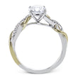 Load image into Gallery viewer, ZR2223 Engagement Ring in 14k Gold with Diamonds