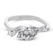 Load image into Gallery viewer, ZR2225 Engagement Ring in 14k Gold with Diamonds