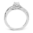 Load image into Gallery viewer, ZR2357 Engagement Ring in 14k Gold with Diamonds