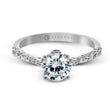 Load image into Gallery viewer, ZR23PRER Wedding Set in 14k Gold with Diamonds