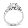 Load image into Gallery viewer, ZR2404 Engagement Ring in 14k Gold with Diamonds