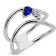 Load image into Gallery viewer, ZR2417 Color Ring in 14k Gold with Diamonds