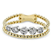 Load image into Gallery viewer, ZR2435 Right Hand Ring in 14k Gold with Diamonds