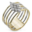 Load image into Gallery viewer, Fashion Ring in 14k Gold with Diamonds
