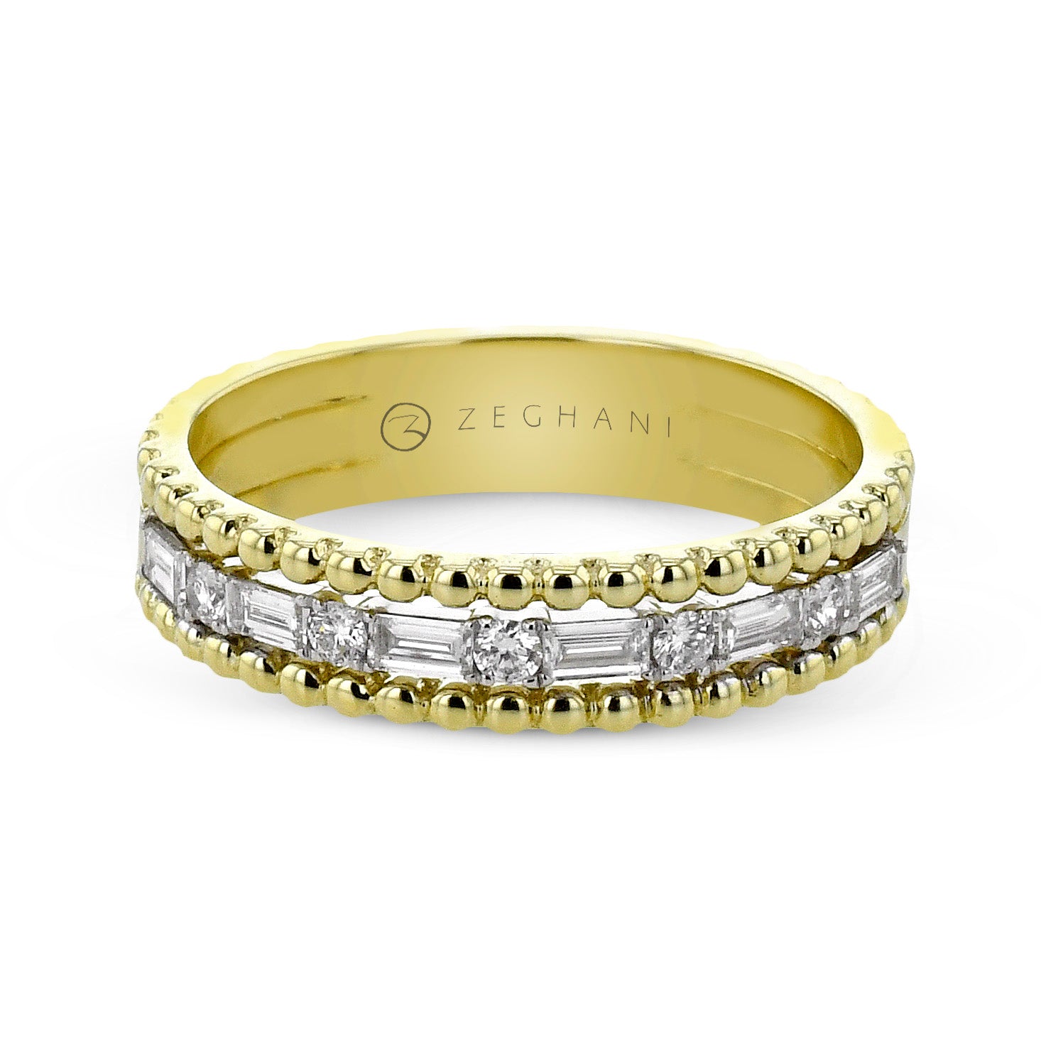 Fashion Ring in 14k Gold with Diamonds