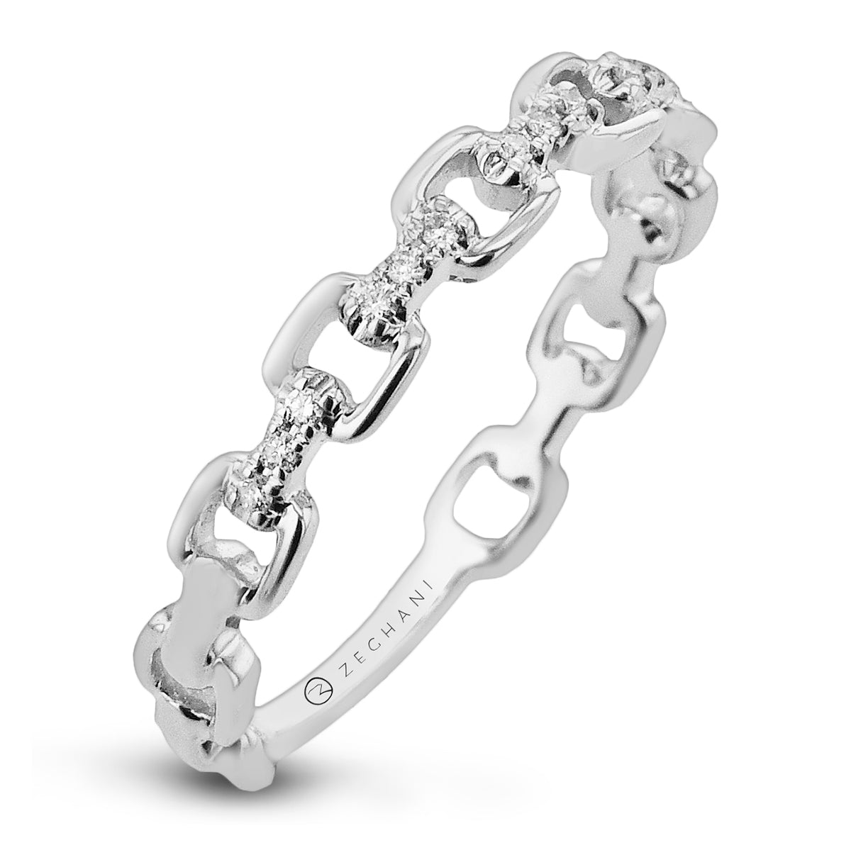 Fashion Ring in 14k Gold with Diamonds