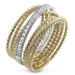 Load image into Gallery viewer, Fashion Ring in 14k Gold with Diamonds