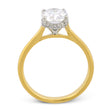 Load image into Gallery viewer, ZR2494 Engagement Ring in 14k Gold with Diamonds