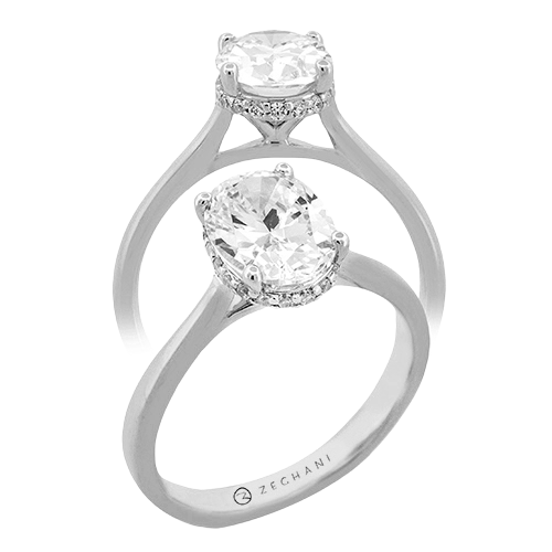 ZR2494-OV WHITE PLAT SEMI WHITE